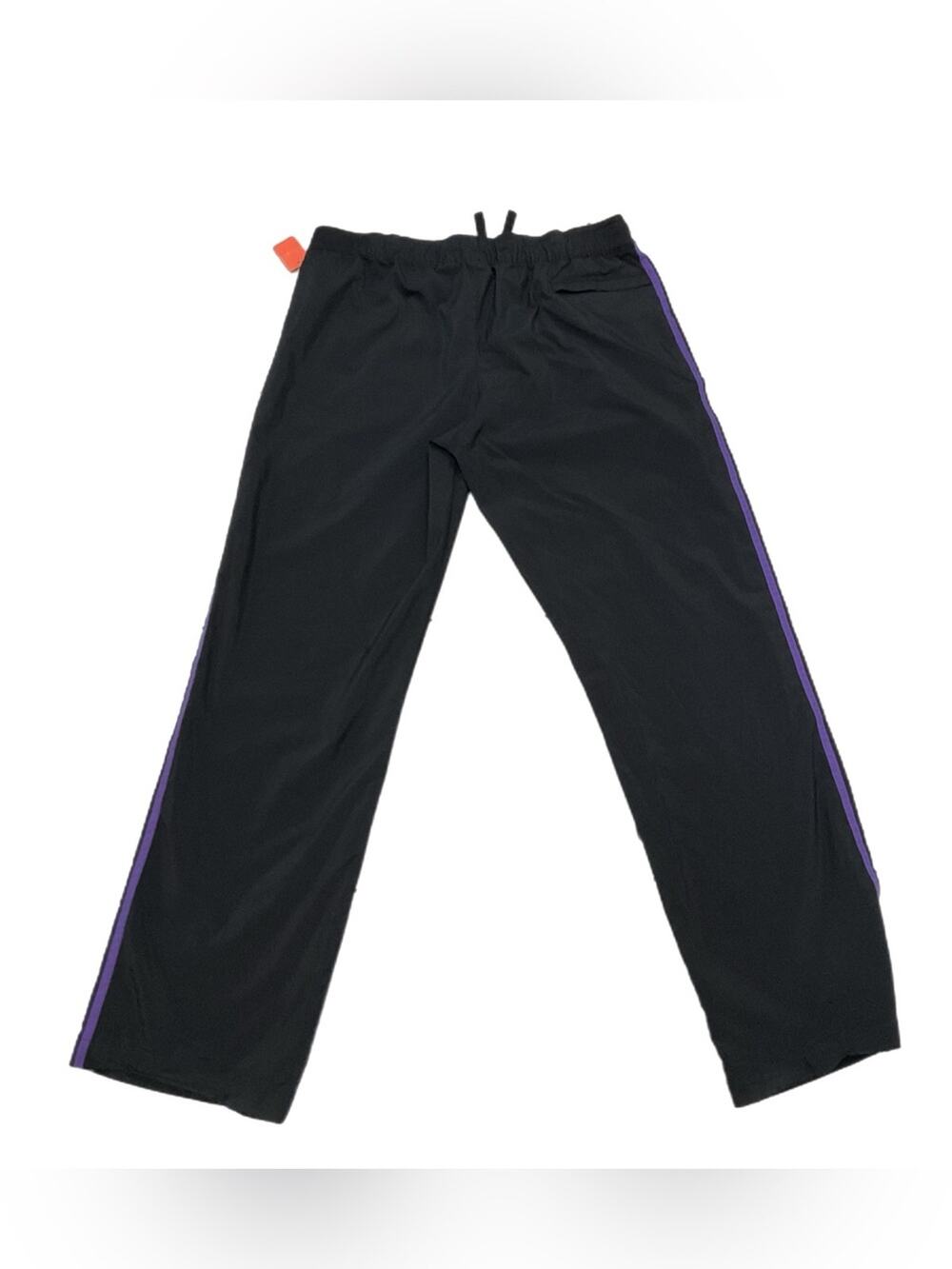 90s Y2K Nike Black Purple Track Pants Youth